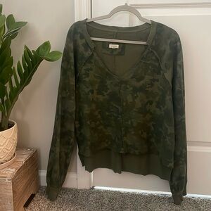 Pilcro reworked crewneck